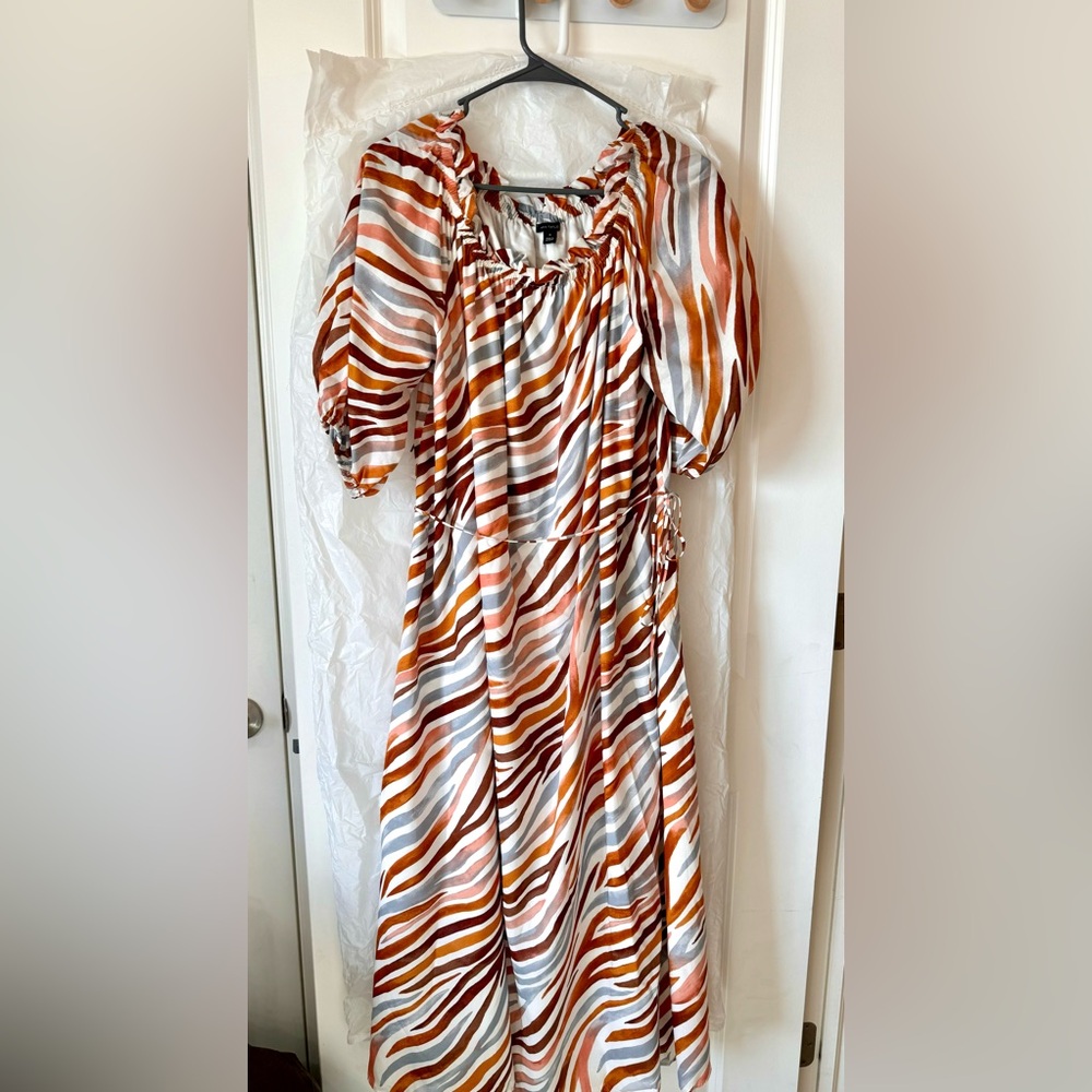 ANN TAYLOR ANIMAL PRINT DRESS